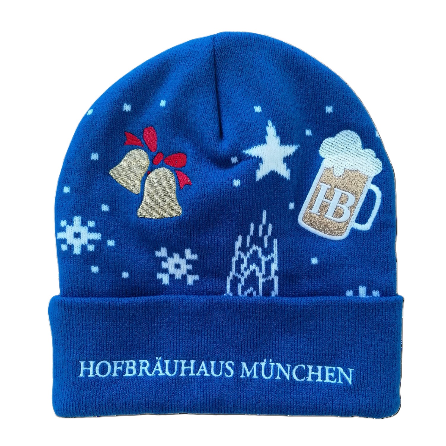 Strickmütze "Christbaum"